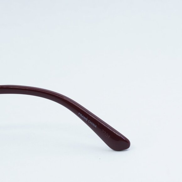 🕶️ New Calvin Klein CK21125 605 Eyeglasses - Burgundy 52mm - Picture 6 of 11